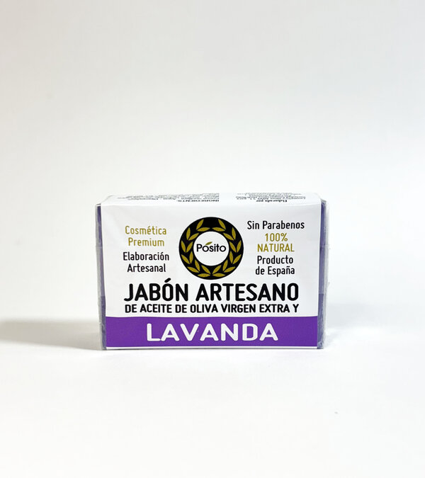 Jabón de Aceite de Oliva Virgen Extra y Lavanda